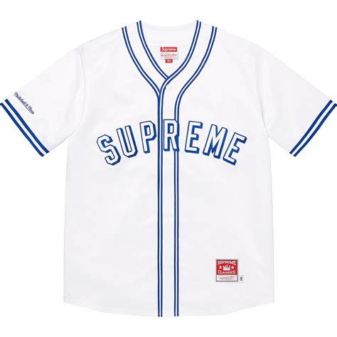 supreme baseball tee